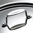 Kastrull med lock från Scanpans serie Fusion 5, 1,3 liter.